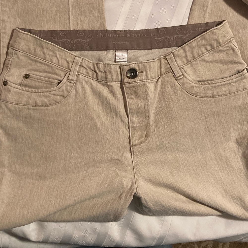 Women’s Christopher Banks, modern fit jeans